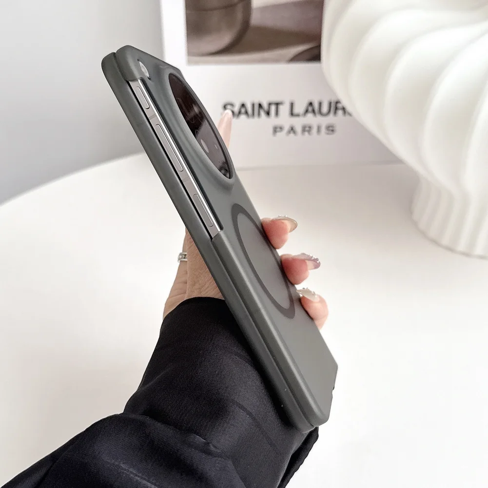 Clear and Translucent Magnetic Protective Case with All-Inclusive Design