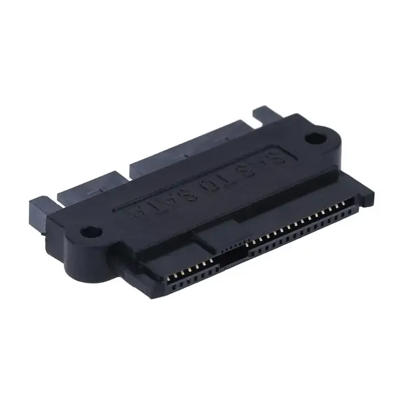 6Gbps SFF 8482 SAS to SATA 180 Degree Angle Adapter Converter Straight Head Durable Portable for PC Support SATA3 power adapter usb hub adapter bluetooth adapter sata to usb adapter cable sata adapter cable displayport to hdmi adapter power plug adapter usb adapter hdmi cable adapter usb adapter cable