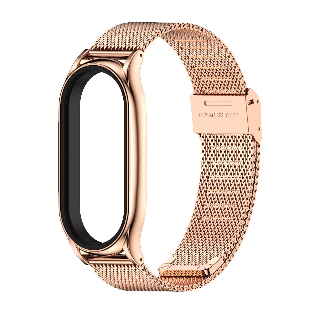 Elegant Stainless Steel Metal Strap Bracelet