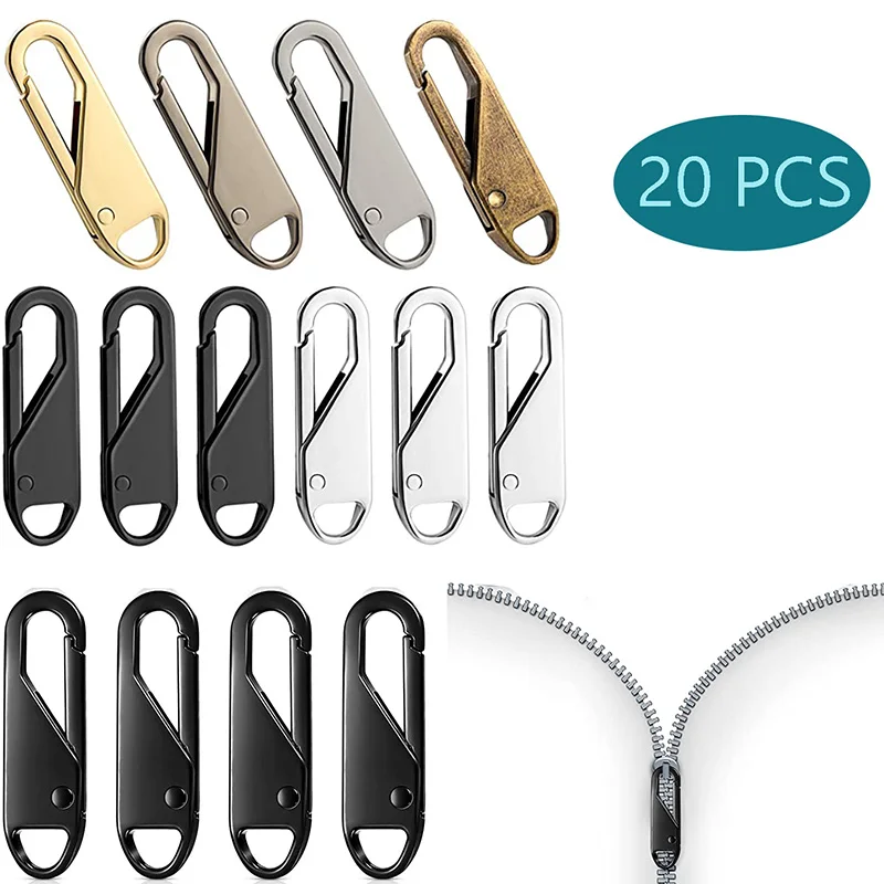 Detachable Zipper Puller Universal Zipper Puller Slider Repair Kit