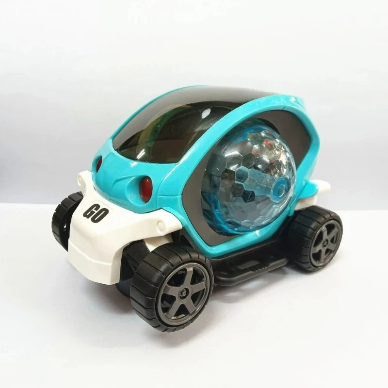 Macchinina giocattolo per neonati, giocattolo sensoriale per gattonare, macchinina elettronica per il tempo a pancia in giù, regalo per bambini di 1-2 anni, regalo di compleanno per bambini._voghion.com
