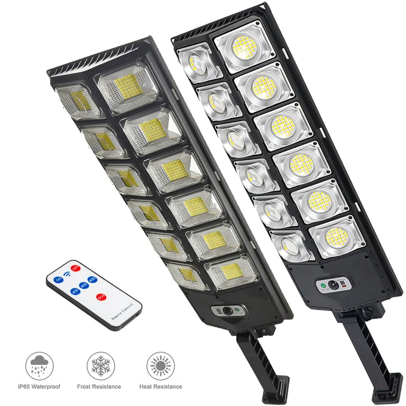 Solar Led Light 600000 Lumens Outdoor Lighting 990 LED Garden Lights Big Solar Panel Lamps Waterproof Motion Sensor Street Light led street lamp solar garden lights led lamp