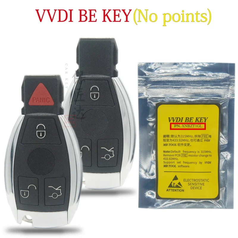 

Оригинальная желтая плата ключа Xhorse VVDI BE Pro для Mercedes Benz V3.2 PCB, удаленный ключ, улучшенная версия, смарт-ключи BE без точек