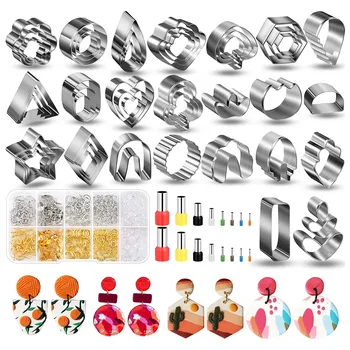 Polymer Clay Earring Cutters 1