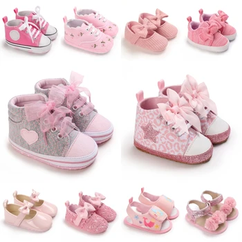 Fashionable Pink Baby Shoes 1