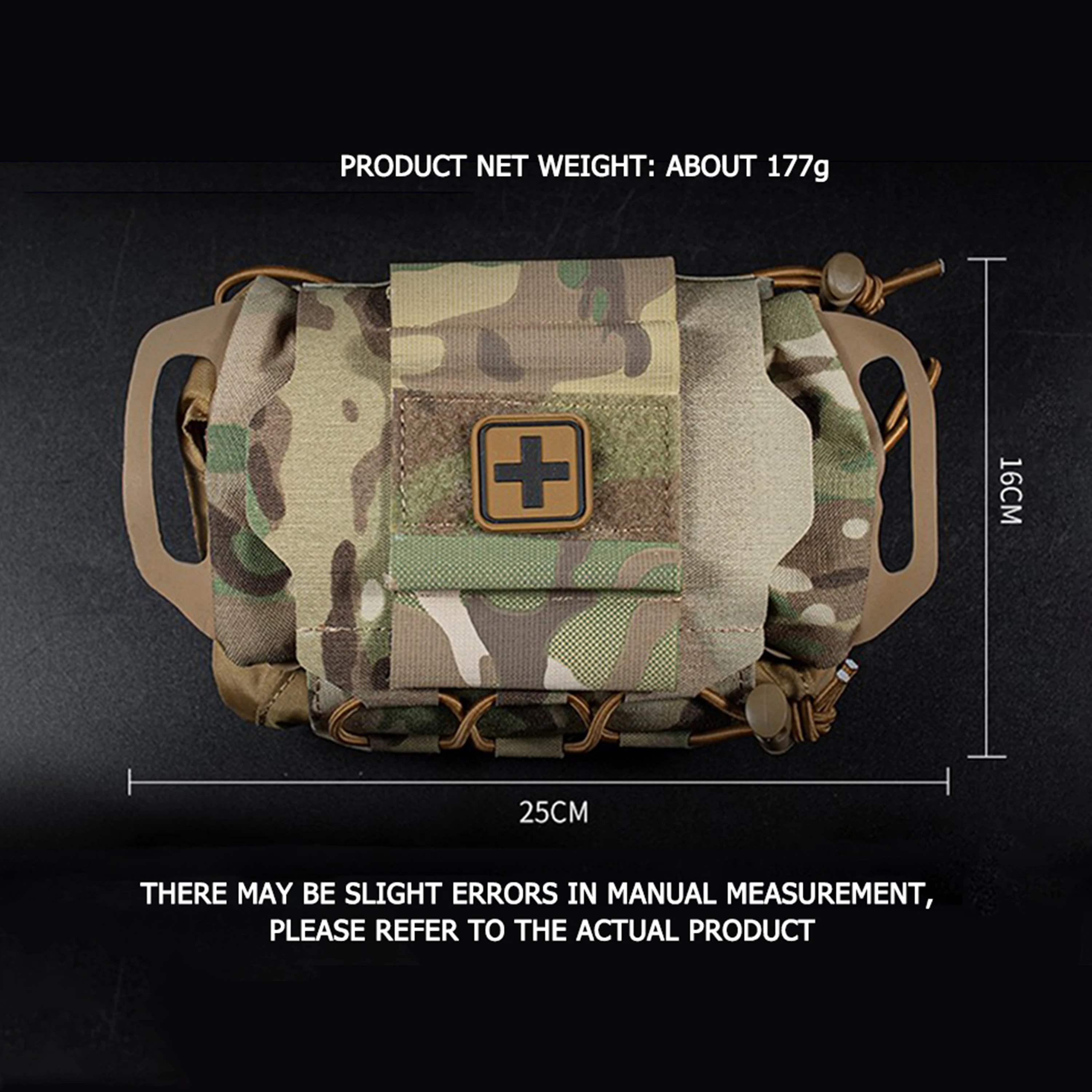 Military tactical rapid deployment first aid kit/outdoor tactical MOLLE kit/survival emergency kit/camping medical kit first aid kit