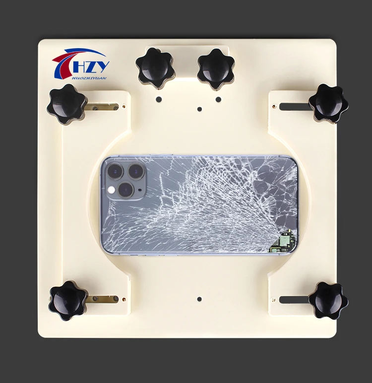 HZY Back Cover Glass Disassembly Fixture Clamp for iPhone Samsung
