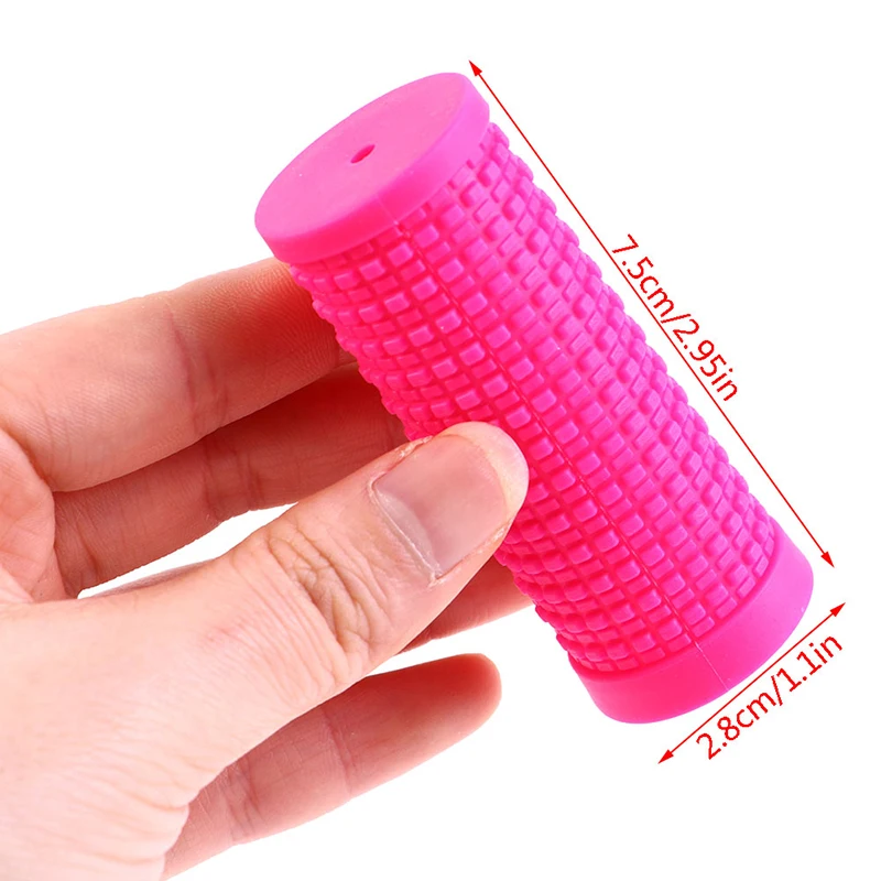 Bicycle Rubber Slip On Short Handlebar Grips 2pcs Non-Slip Handle Bar Bike Parts