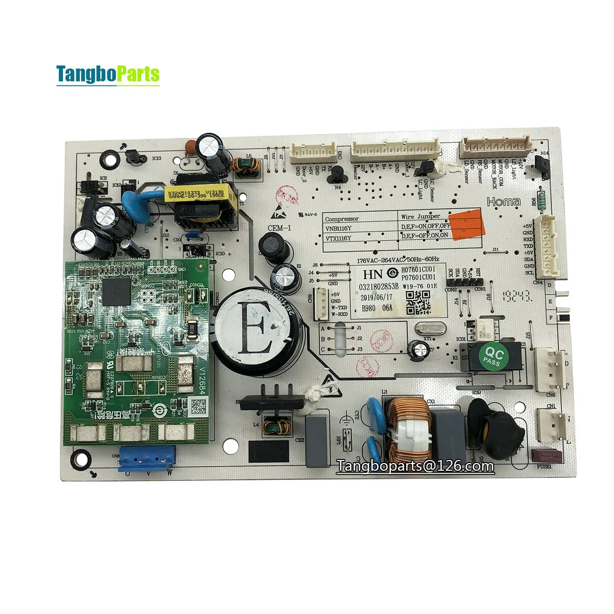 Refrigerator Accessories Disassembly Control Board 0321802853B W19
