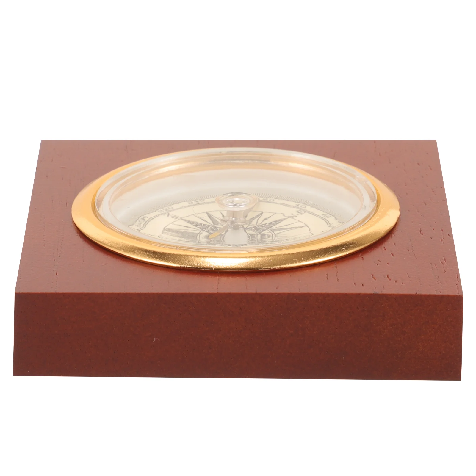 

Vintage Compass Guide Navigation Circular Decorative Chinese Circle Ancient Wood Plastic