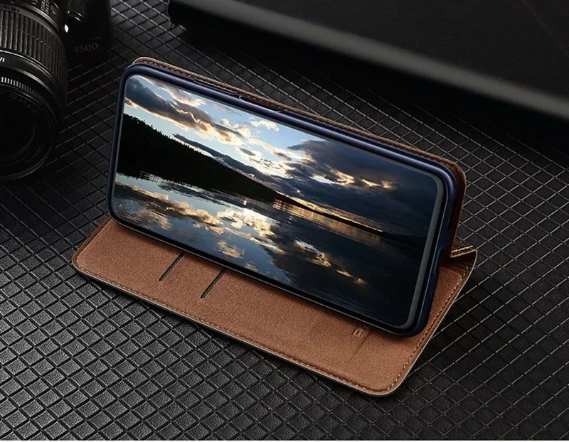 Чехол из натуральной кожи Nappa для Honor X5 X6 X6a X7 X7a X7b X8 X8a ...