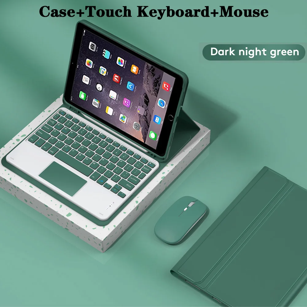Premium Tablet Case with Detachable Keyboard and Pencil Holder, 9.7 Inch