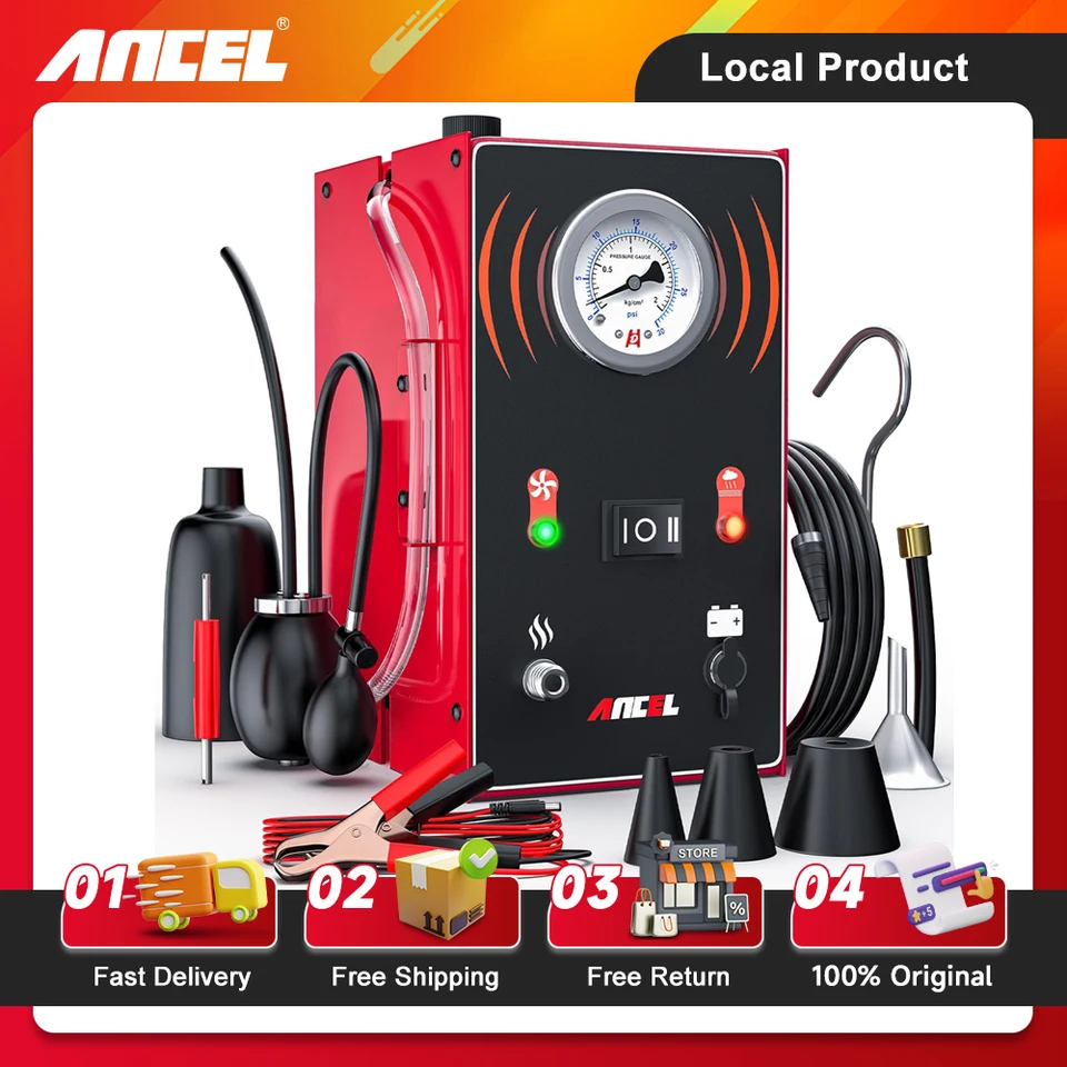 ANCEL S200 Smoke Leak Detector for Vehicles