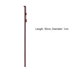 50CM Walnut Wood Horse Whip Crop Flogger Racing Spanking Whip for Horse Equestrian 5