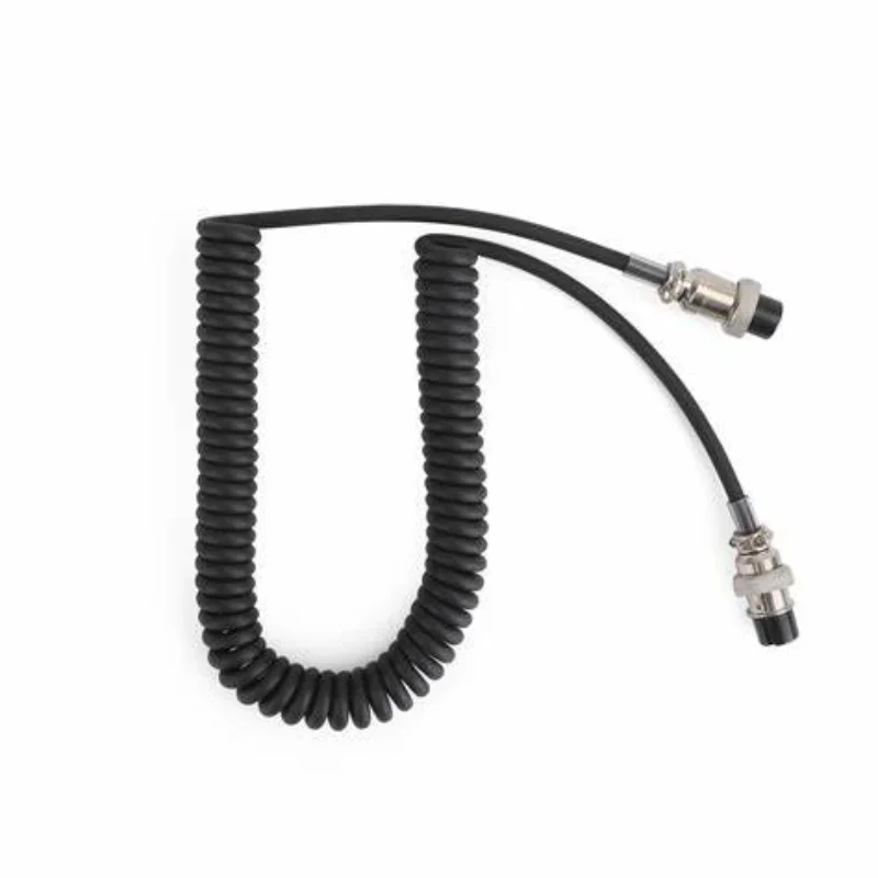Pinos Fêmea Microfone Cabo de Extensão para Yaesu ft Md1 Md-100 Md200 Ft-1000 Rádio Mic Estender Linha Acessórios Substituição 8