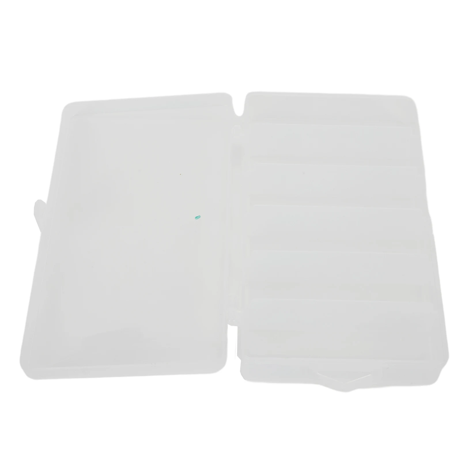 

PVC Plastic Six Grid Box 17.5*9.5*3cm Transparent Bait Box Accessory Box Fishing Tackle Boxes Lures Baits Hooks Storage Case