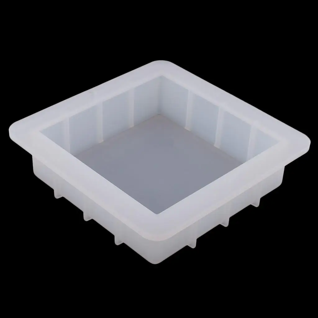 Square Silicone Soap Molds DIY Handmade Loaf Mould 1100ml DIY Soap Making Mooncake Chocolate Baking Mold Candle Making Mold silicone mold baking mold soap molds