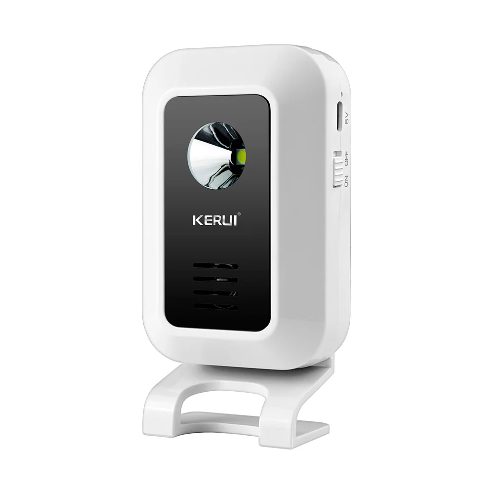 Wireless Welcome Chime Bell PIR Motion Sensor Alarm 19 Songs Smart Home Security