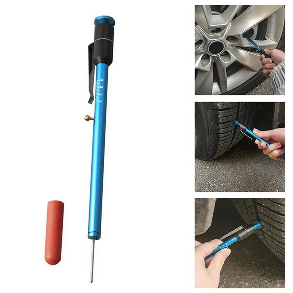 

Car Brake Block Thickness Measuring Gauge Car Brake Pad Tester Detection Pen Automobile Inspection Tools Car Repair Tools 2023