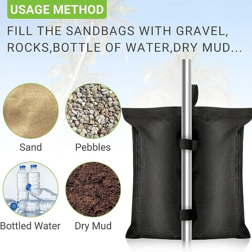 Camping Tent Accessories Garden Gazebo Foot Weights Sand Bag