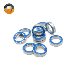 Premium Quality Chrome Steel Rubber Sealed Thin Wall Bearings - Available in Various Sizes (5/10PCS) - MR105RS	5X10X4
