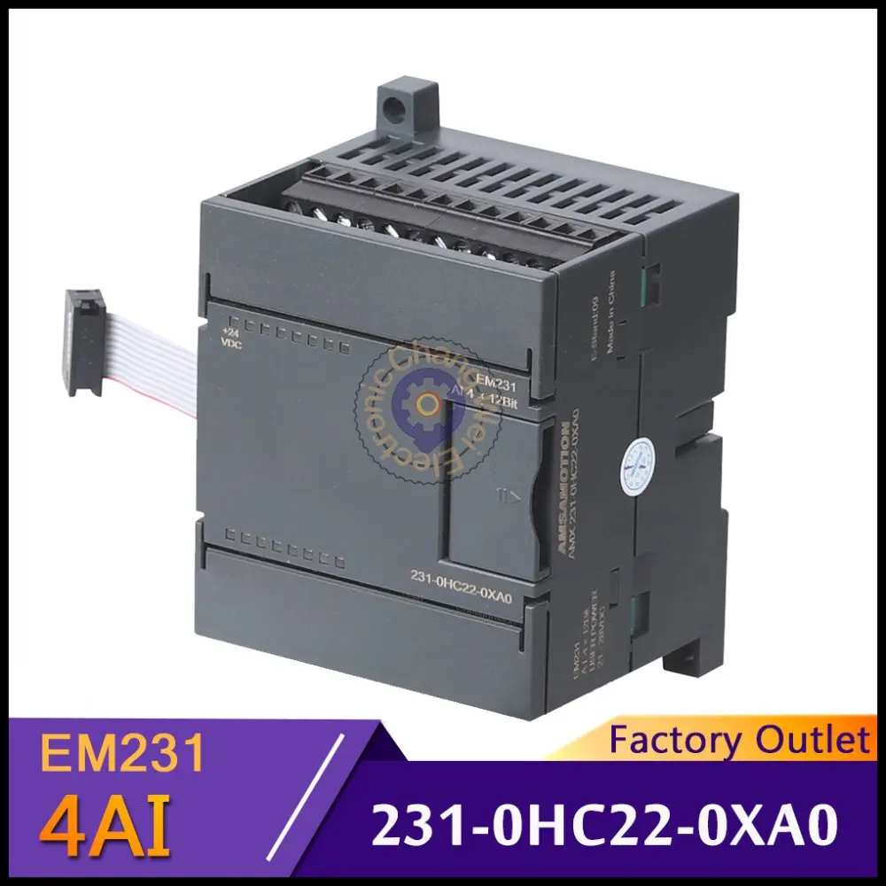Модуль расширения CNC EM231 6ES7 231-0HC22-0XA0 amсамоtion 4AI * 12Bit для Siemens S7-200 PLC 4-канальный