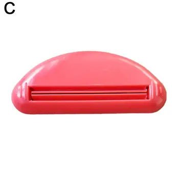 1Pcs คู่มือยาสีฟันเครื่องหยอดครีม Tube Squeezer ห้องน้ำบีบวาง Extruding คลิปบีบ Clamp 9