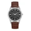 Top Brand Luxury Quartz Wristwatches Watch For Men Business Casual Stainless Steel Mesh Belt Watch Simple Dial Quartz Watch 4