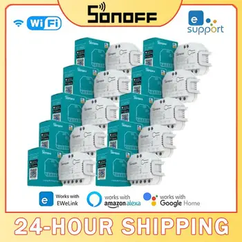 Sonoff Dual R3 Dual Relay con misurazione della potenza Smart DIY Mini Switch per tapparella tenda motore elettrico tramite eWelink Alexa