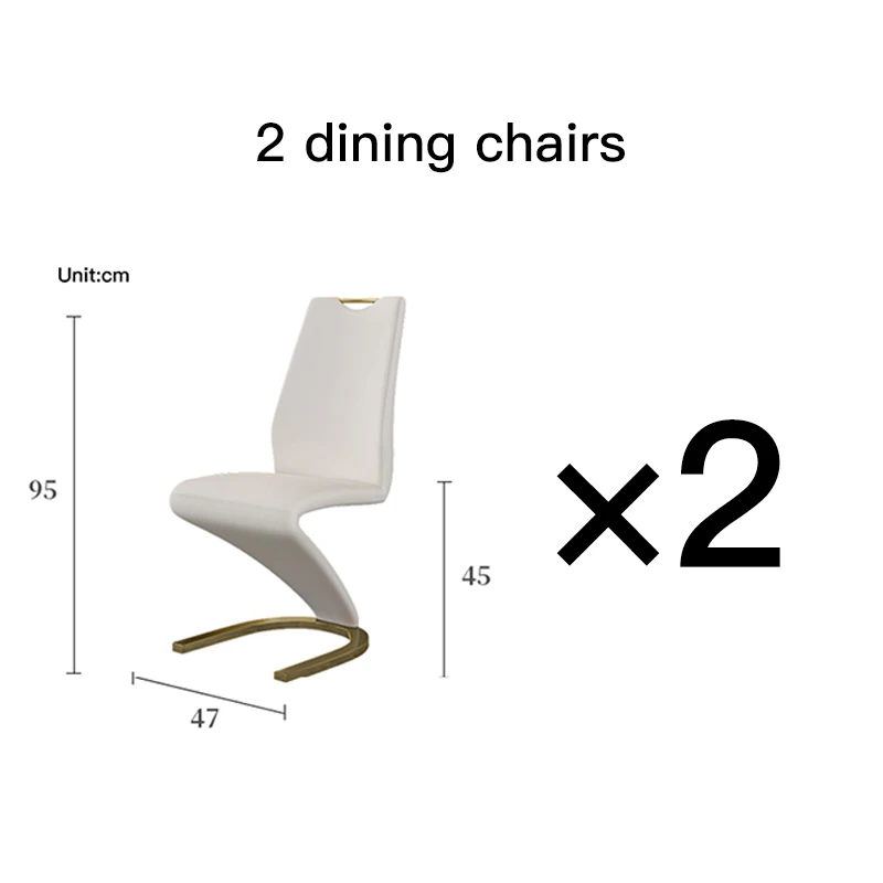 2 dining chairs