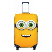 Custom Minions Luggage Cover Cute Suitcase Protector Covers Suit For 18-32 inch 1