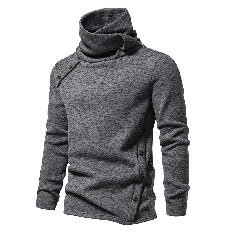 Autumn Fashion Sweaters for Men Vintage Fashion Pullover Turtleneck Sweater 2023 Brand New Soft Warm Casual Mens Clothing sueter 2