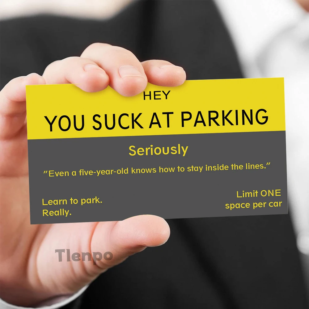Gag Cards 50pcs Parking Violation Cards