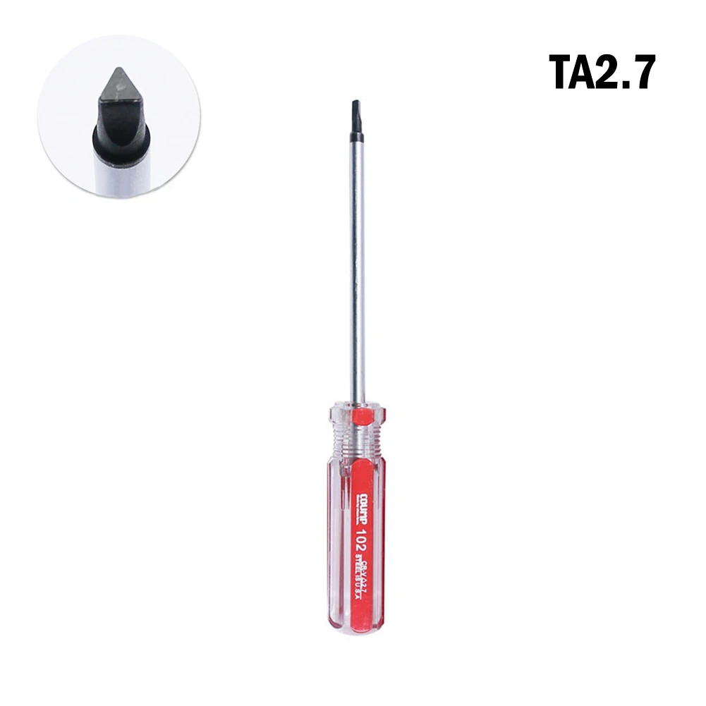 

CHROME VANADIUM Triangle Screwdriver Triangle Drive Screwdriver Removal Repair Tool TA1.8-TA4.2 Manual Maintenance Tools