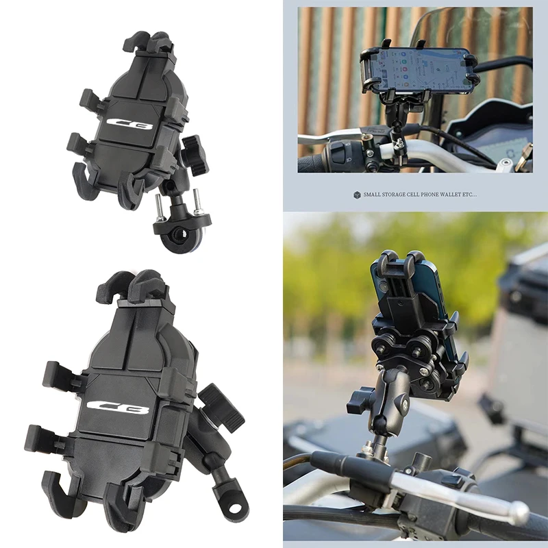 

For Honda CB125R CB150R CB190R CB250R CB300R CB400 CB500X CB500R CB650F CB1100 Motorcycle Mobile Phone Bracket GPS Stand Holder