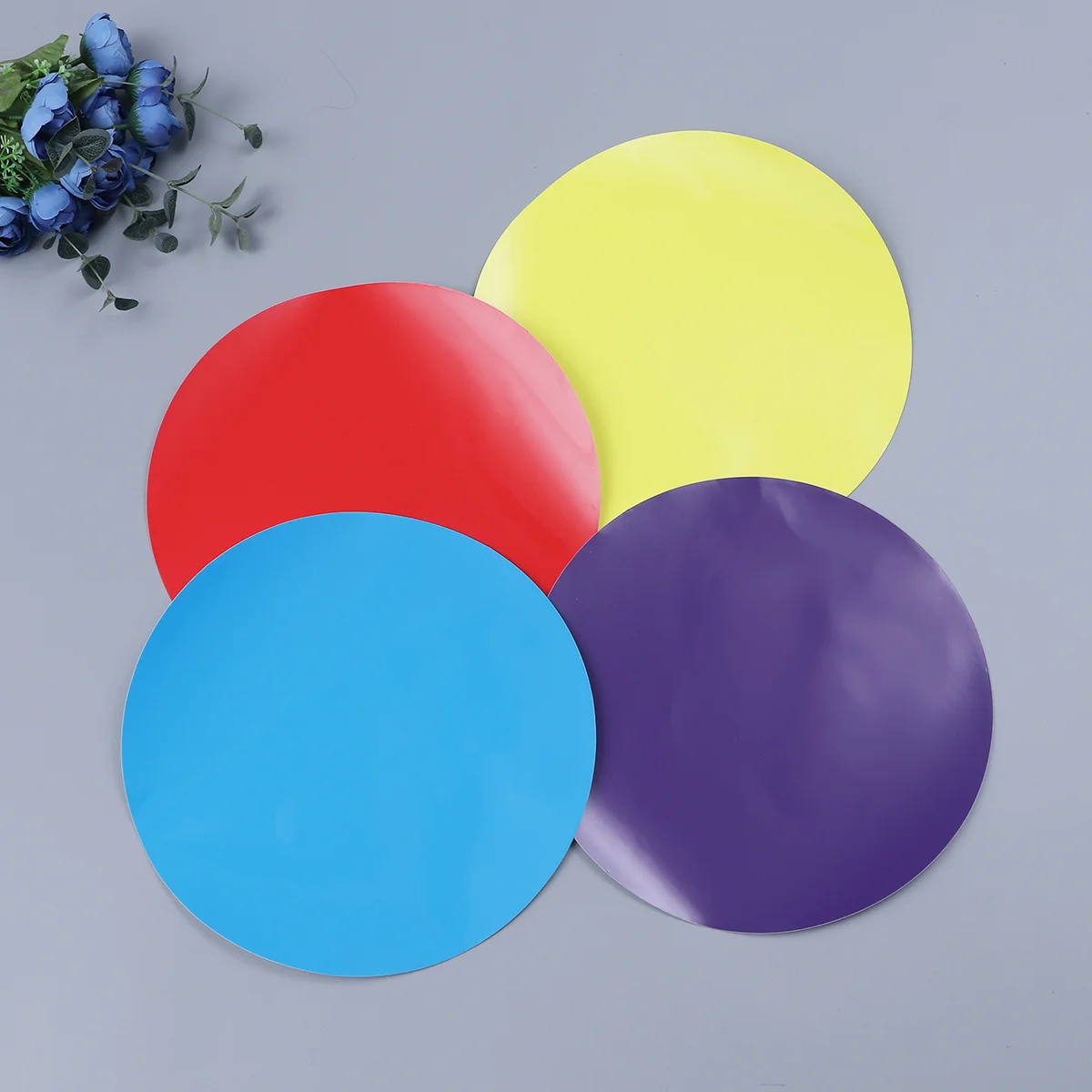 Refrigerator Message Note Removable Vinyl Dot Round Dry Erase Circles Decal Stickers