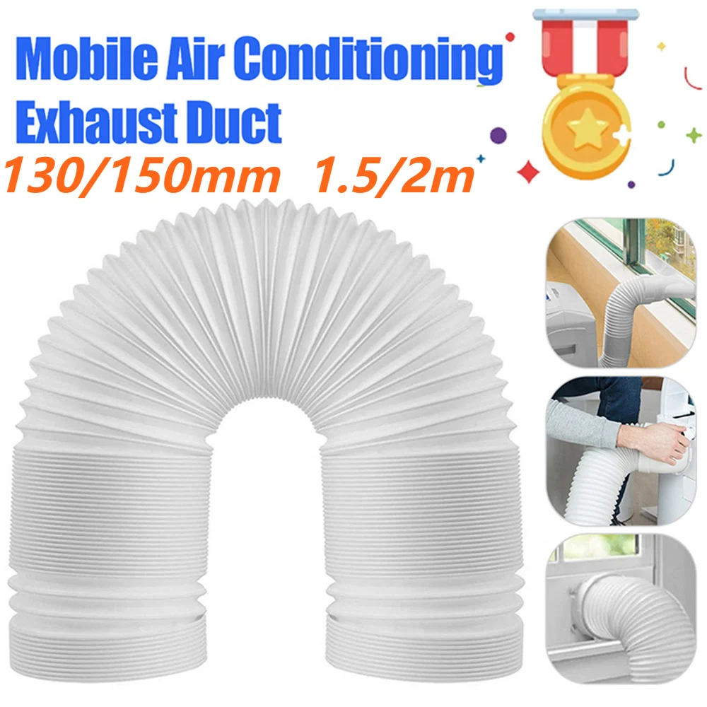 Universal Duct Extension Pipe Accessories Flexible Air Conditioner Exhaust Hose Duct Ventilator Pipe for Mobile Air Conditioning air conditioner parts,air conditioning accessories,air conditioning exhaust hose,exhaust hose