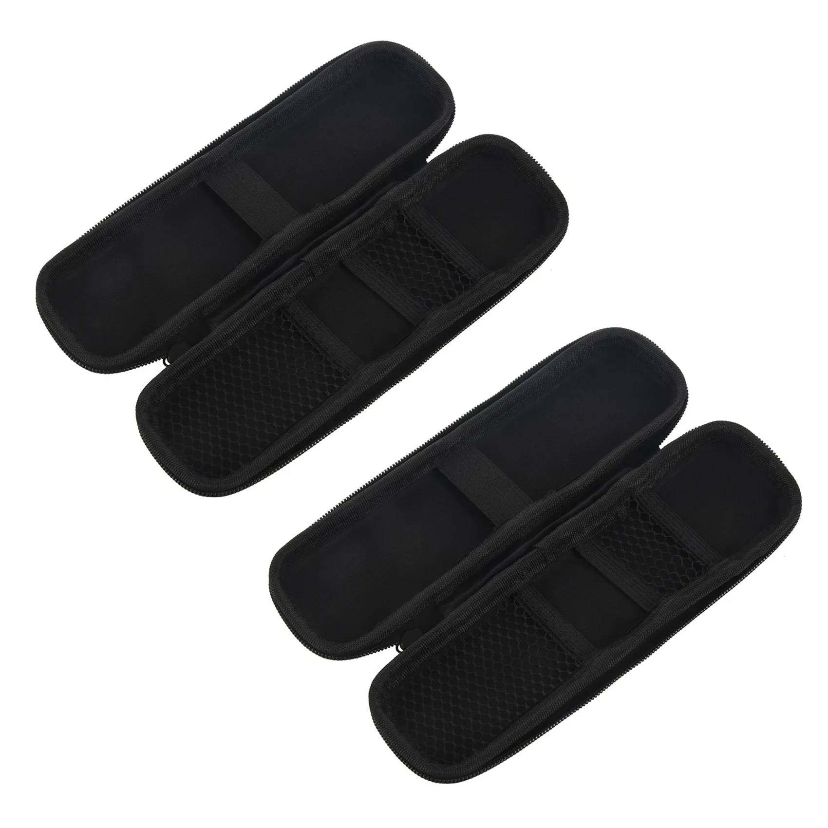 

2X Black EVA Hard Shell Stylus Pen Pencil Case Holder Protective Carrying Box Bag Storage Container for Ballpoint Pen