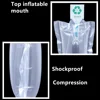 20pcs Transparent Inflatable Buffer Bag-in-bags / Lipstick Fragile Shockproof Protect Packaging Bag Air Inflated Plastic Pouch 2