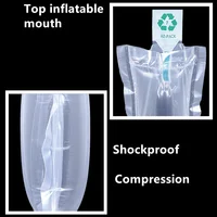 20pcs Transparent Inflatable Buffer Bag-in-bags / Lipstick Fragile Shockproof Protect Packaging Bag Air Inflated Plastic Pouch 2