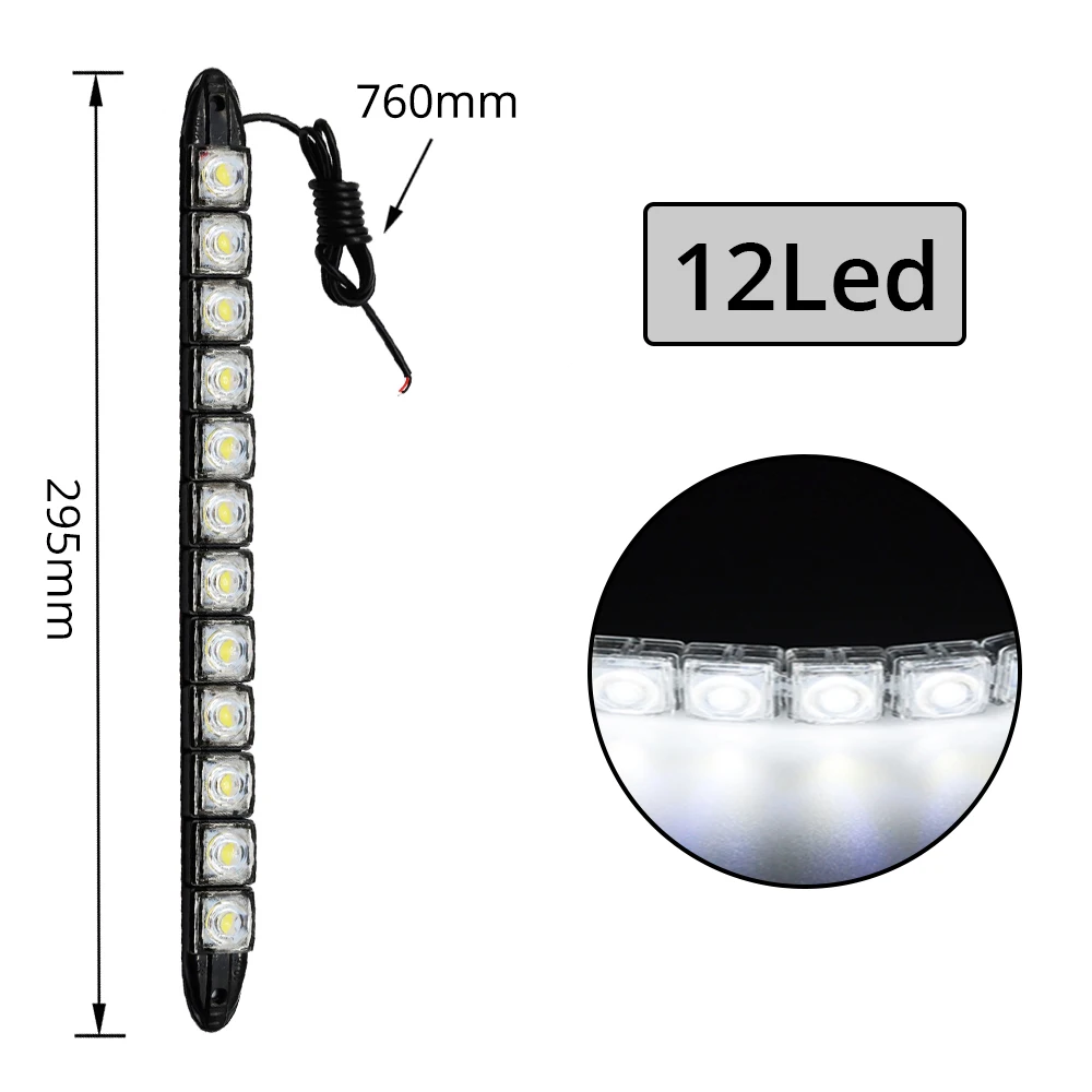 ตัวเลือกสินค้า หลอดไฟ LED ยืดหยุ่น สำหรับ DRL และตัดหมอก รถยนต์
