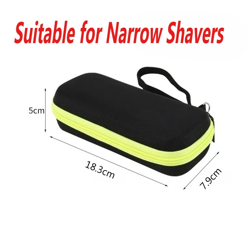 Compact EVA Shockproof Razor Storage Case - Dustproof Travel Bag