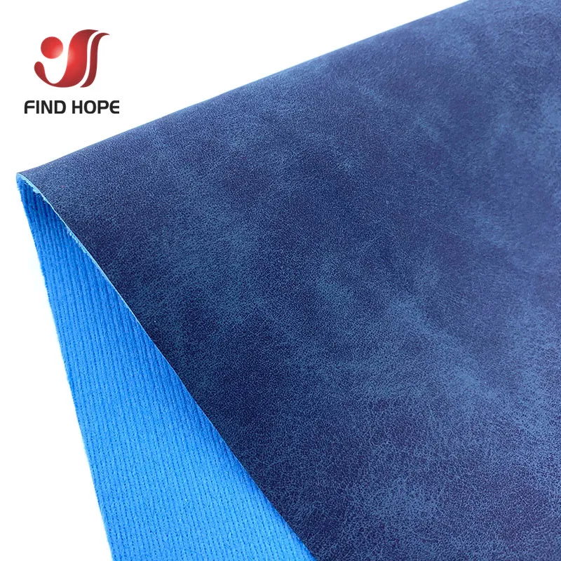 Solid Color Faux Suede Waterproof Synthetic Leather Fabric Roll