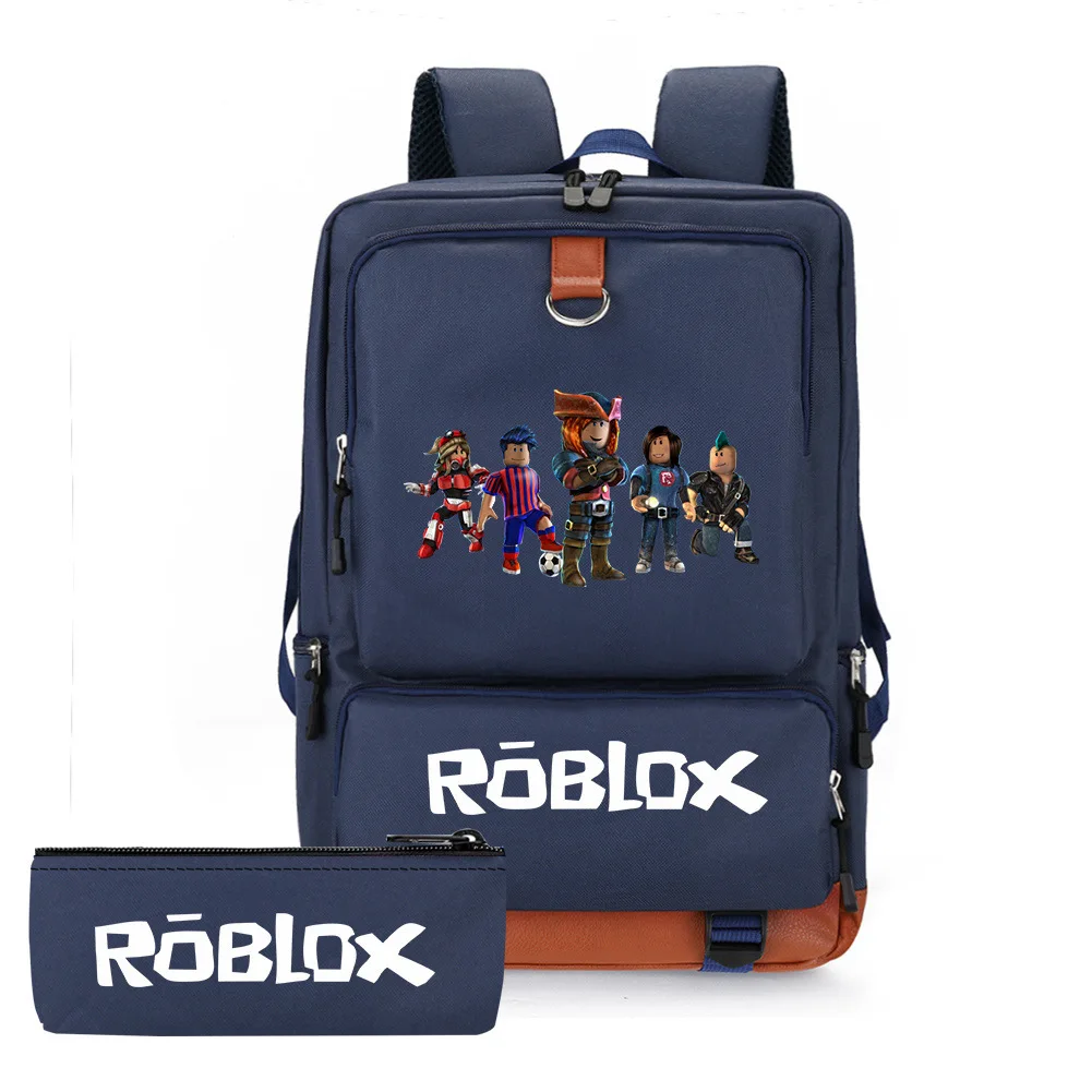 Roblox Cercando Céu Estrelado Moda Masculina e Feminina Mochila de Viagem  Bolsa Computador Bag High School Estudante Zipper Mochila