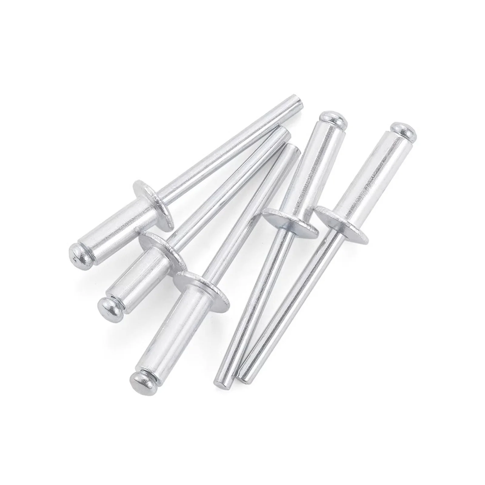 5/50ps M2 M2.4 M3 M3.2 M4 M5 M6 M6.4 GB12618 Aluminium Dome Round Pop Open Hollow Core Pulling Blind Dropper Self-plugging Rivet rivets and fasteners rivets and screws