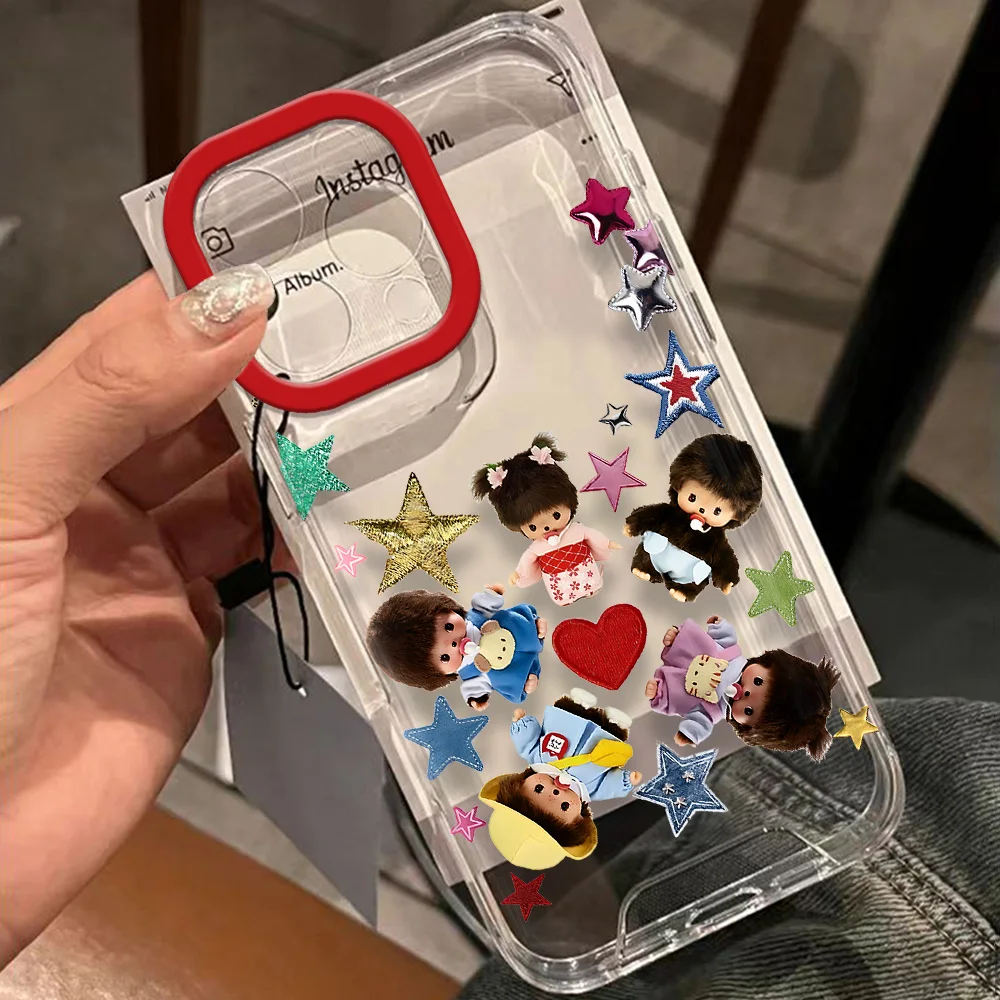 รูปสินค้า เคส iPhone ลาย Monchhichi น่ารัก