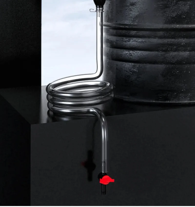 Hand Kraftstoffpumpe Linie Gummi Aluminium Hand Primer Birne Diesel Öl Transfer Benzin für Auto Boot Marine Außenbordmotor 6mm/8mm/10mm/12mm – Detail 2