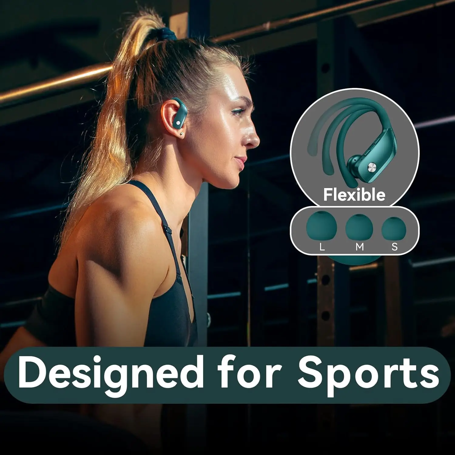 Wireless Bluetooth Earbuds with Extended Playtime and LED Display Case