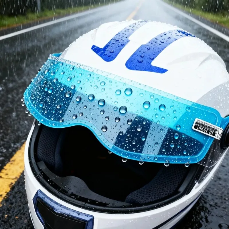 Rainproof and Anti-fog Film for Motorcycle Helmet Anti-Fogging Stickers for Riders  Winter Cold Weather Thin Motor Helmets Parts