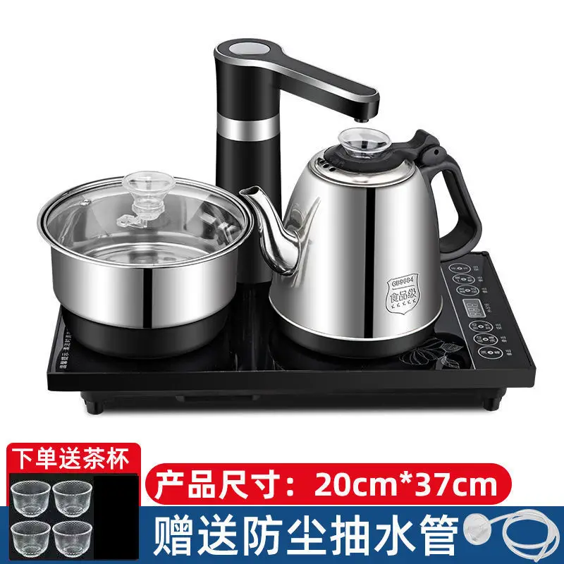 Tea bar machine Home automatic intelligent anti-ironing water electric kettle stainless steel integrated tea table teapot set 6